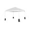Flash Furniture White Canopy Tent, Folding Table and 4 Chair Set JJ-GZ10PKG183Z-4LEL3-WHWH-GG - alternate 1